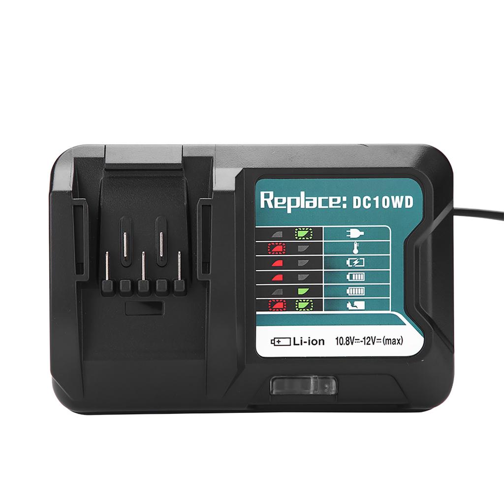 Fast Lithium Battery Charger for 10.8V 12V Makita DC10WDBL1015