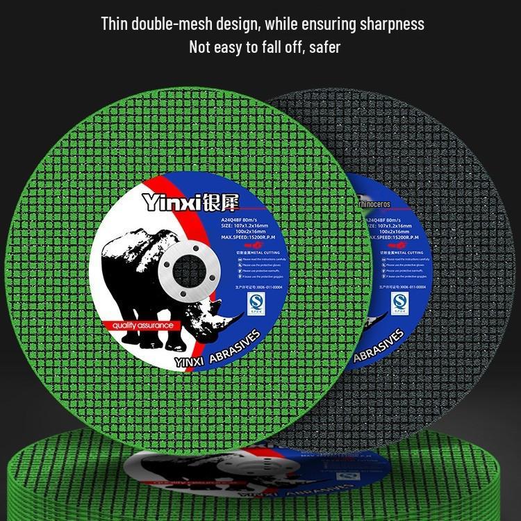 Stainless Steel Angle Grinder Cutting Disc - Resin Metal Grinding Wheel for Rail and Iron Cutting