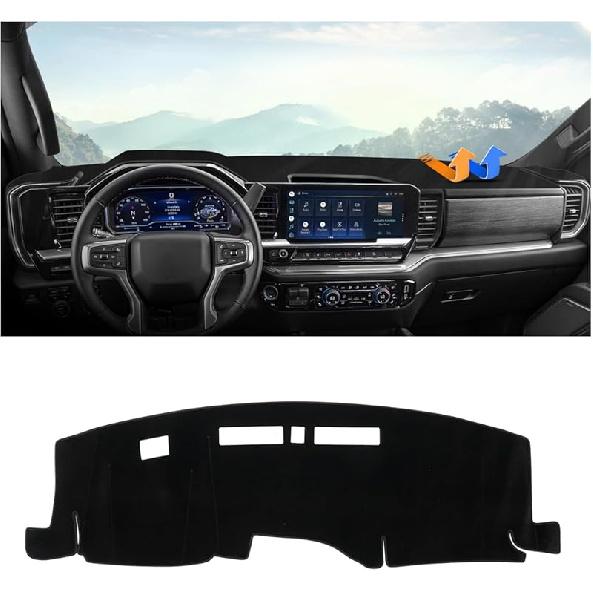 Autorder Dashboard Cover Mat For 1994-1997 Chevrolet Chevy S10 Blazer/GMC Jimmy Sonoma&1996 1997 Olds Oldsmobile Bravada Accessories Dash Cover