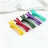 Mixed 5Pcs/Set Hair Clips Accessories Sweet Simple BB Hairpin X-shaped Hairpins 6Pcs/Sets Solid Purple Color Barrettes Headdress