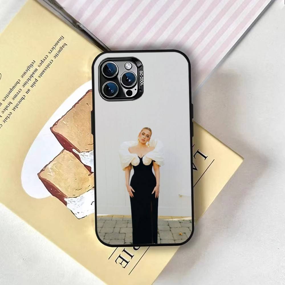 Adele Phone Case For iPhone 17,16,15,14,13,12,11 Plus,Pro Max,XS,Colorful Silver Phone case Funda Cover