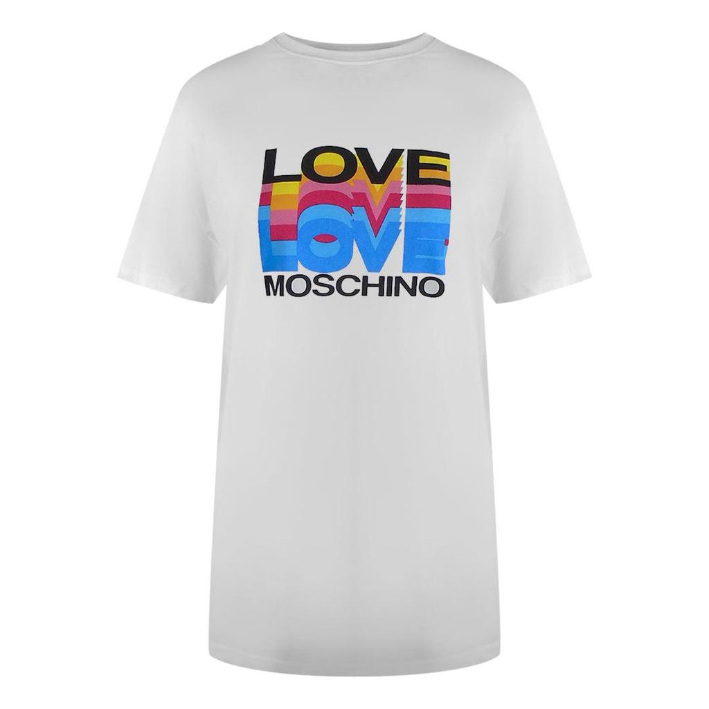 Love Moschino Womens/Ladies Love Cotton Short-Sleeved T-Shirt