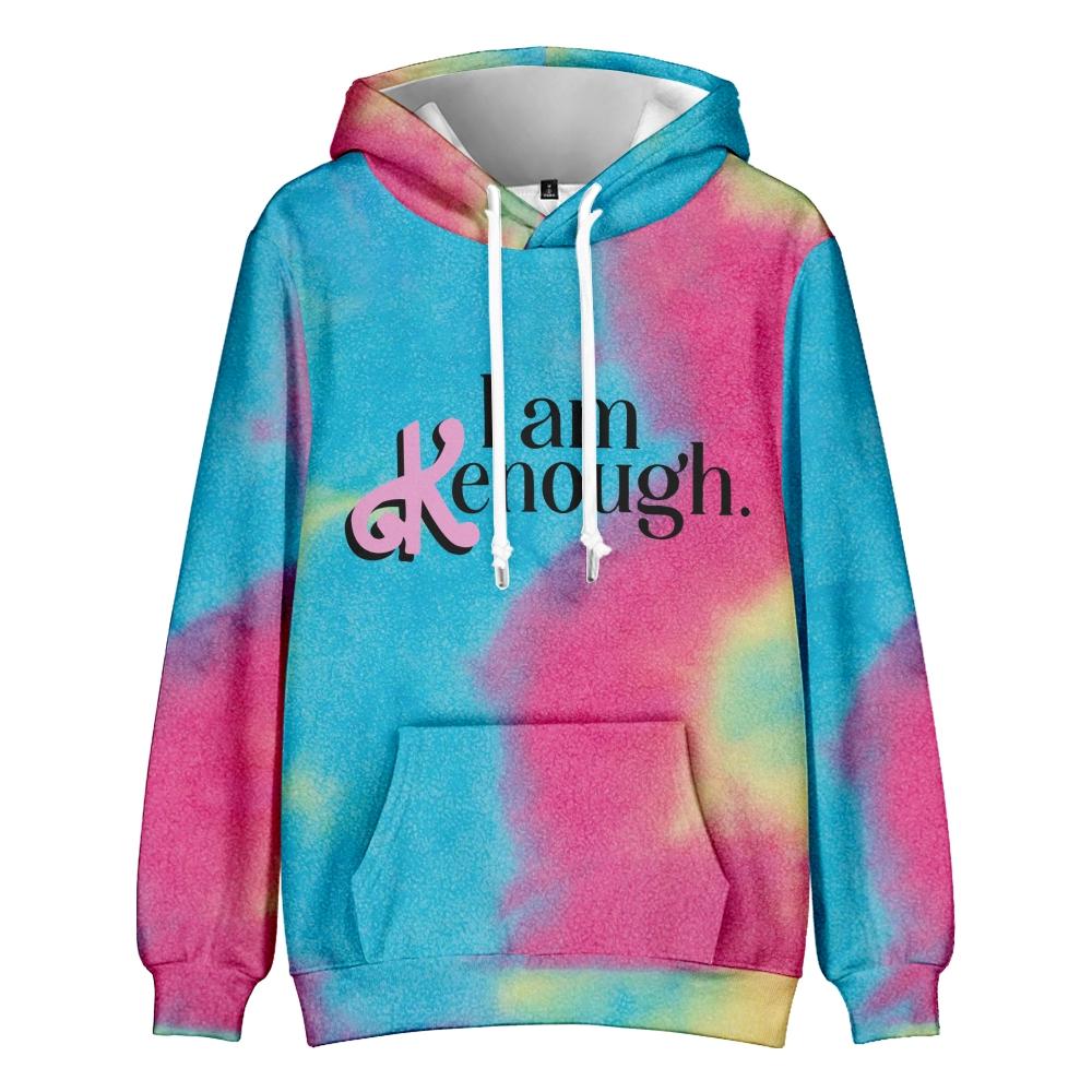 NUOVA moda unisex casual I Am Kenough film stampato felpe con cappuccio felpa sport all'aria aperta cosplay pullover con cappuccio costume cosplay