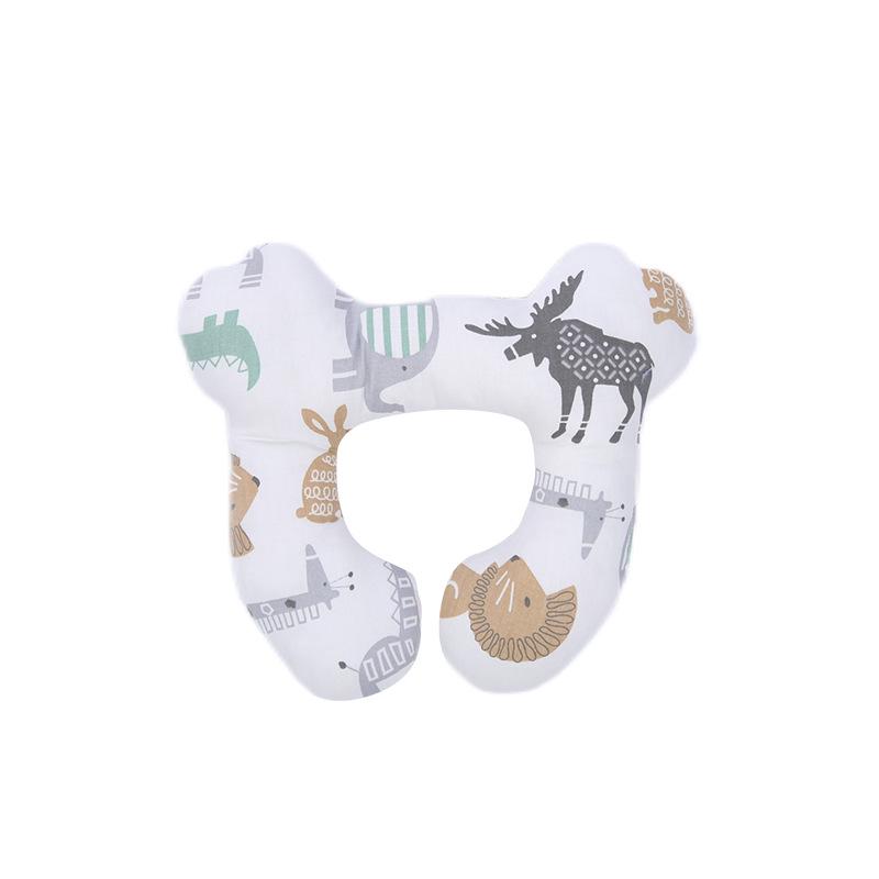 Baby Head & Neck Support Pillow - Anti-Flat Head Protection for Strollers & Car Seats