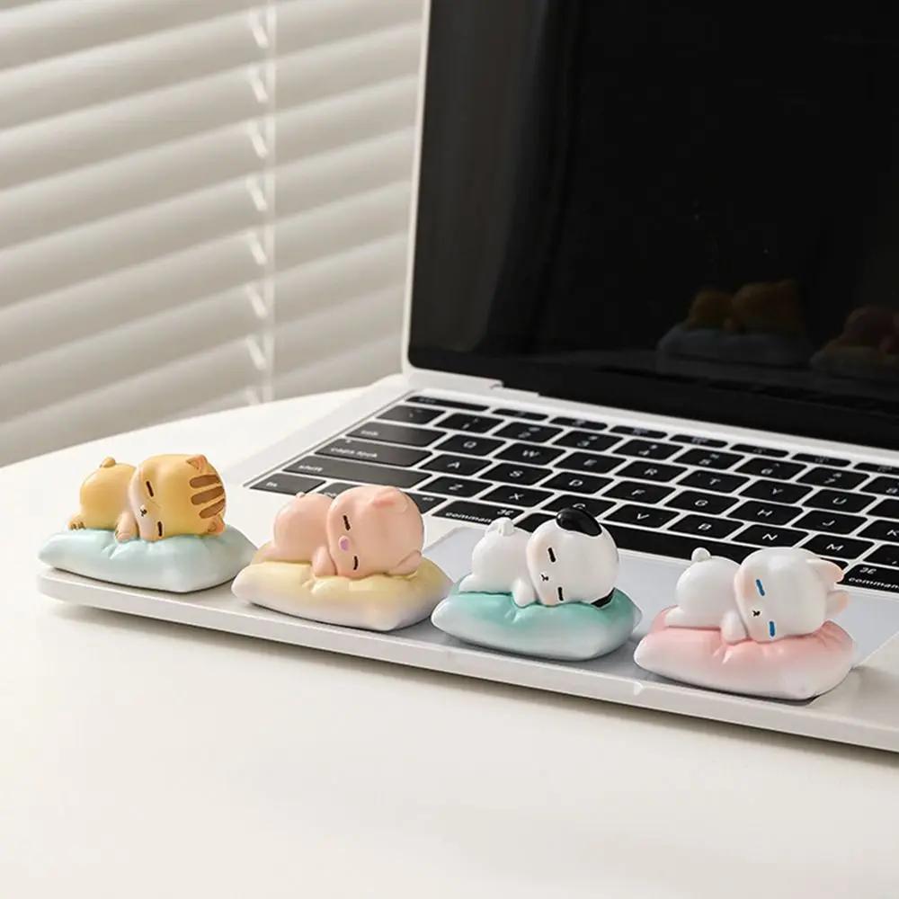 Car Decoration Creative Cartoon Sleeping Animal Figurine Cute Resin Crafts Miniature Figurine Ornament Unique Animal Doll