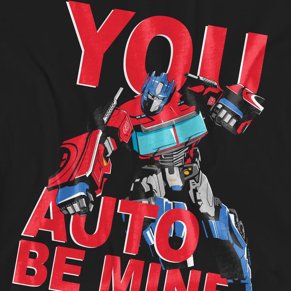 Transformers Unisex Adult You Auto Be Mine T-Shirt