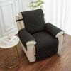 Quilted Recliner Sofa Cover For Living Room Solid Color Armchair Slipcover Dogs Pets Kids Sofa Mat Water Repellent Couch Cushion
