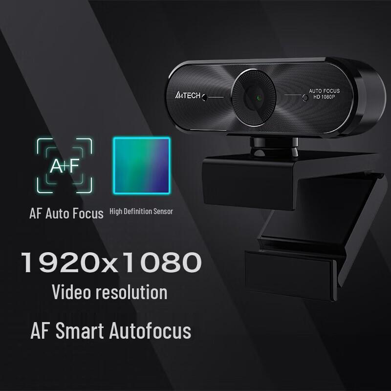 A4TECH PK-940HA 1080P Autofocus Webcam