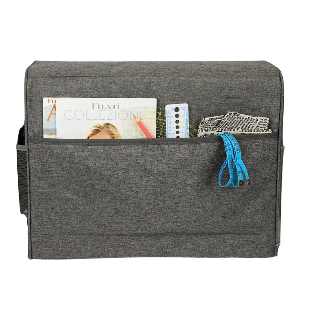 Oxford Cloth Dust Cover Gray Sewing Accessory Waterproof Storage Bag Home Use