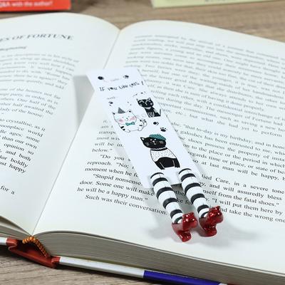 Creative Simplicity High Heels Bookmark High-Quality Cute Handmade Bookmark Book Lovers Office School Supplies Stationery