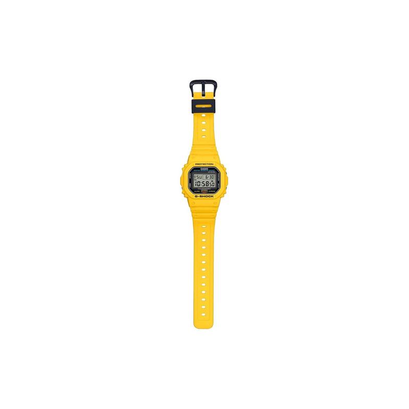 Casio G-SHOCK Serie Klassischer Modetrend Stoßfest 200m Wasserdicht Quarzwerk Harzarmband Japanische und Koreanische Uhr Damen DW-5600REC-9PR