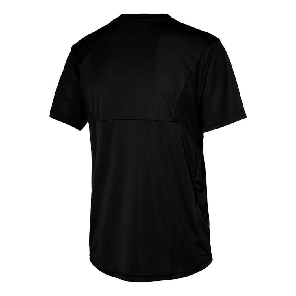 Puma Solid Color Brand Logo Round Neck Short Sleeve T-Shirt Men Tops Black 655308-03