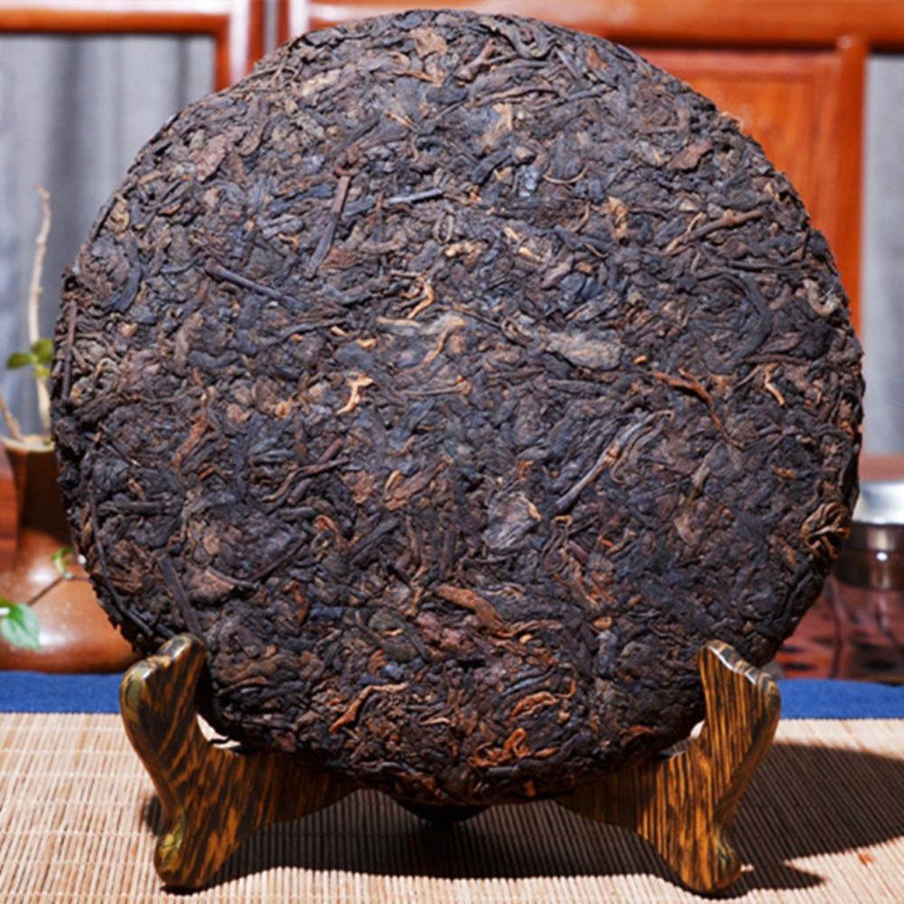 357g TAETEA Nian Ripe Pu-erh Tea Menghai Dayi Authentic Green Food Premium