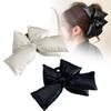 2026 High Quolity Womens Padded bow clip Bowknot Hair Clip Headwear Hairgripes Elegant Tassel Ponytail Hairclip
