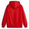 Sweat à capuche - Portugal - Rouge - Taille 3 à 14 ans - Impression chiffre 7 - Élasthanne 1x1