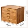 Drawer Type Storage Box Wood Organizer Boxes Luxury Desk Accessory Organization Case Multifunctional Organizing Cases Furniture