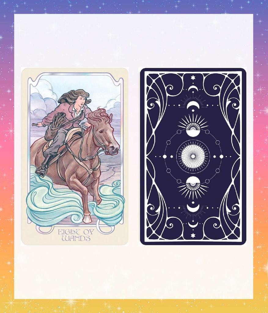 Ethereal Visions Tarot Luna Edition Tarot Cards (67-page Japanese Instruction Manual Included) by lulucouture [Authentic]