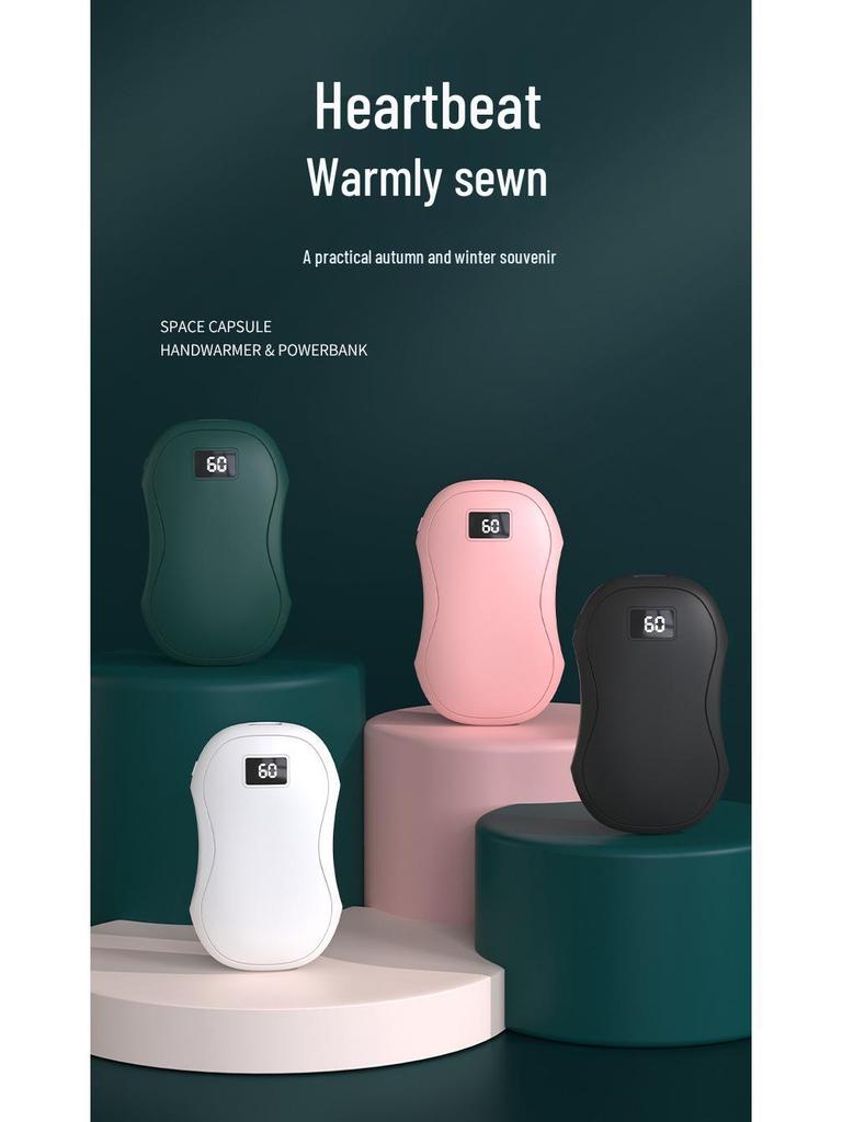 2025 Mini Digital Hand Warmer with USB Charging, Adjustable Three-Level Heat for Office & Outdoor Sports