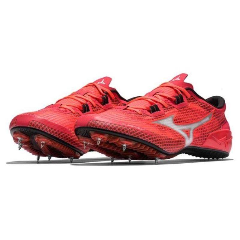 Mizuno X-Laser NEXT 3 Unisex Sprint Spikes Red Gray U1GA230302