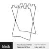 OEING Portable Folding Trash Bag Holder