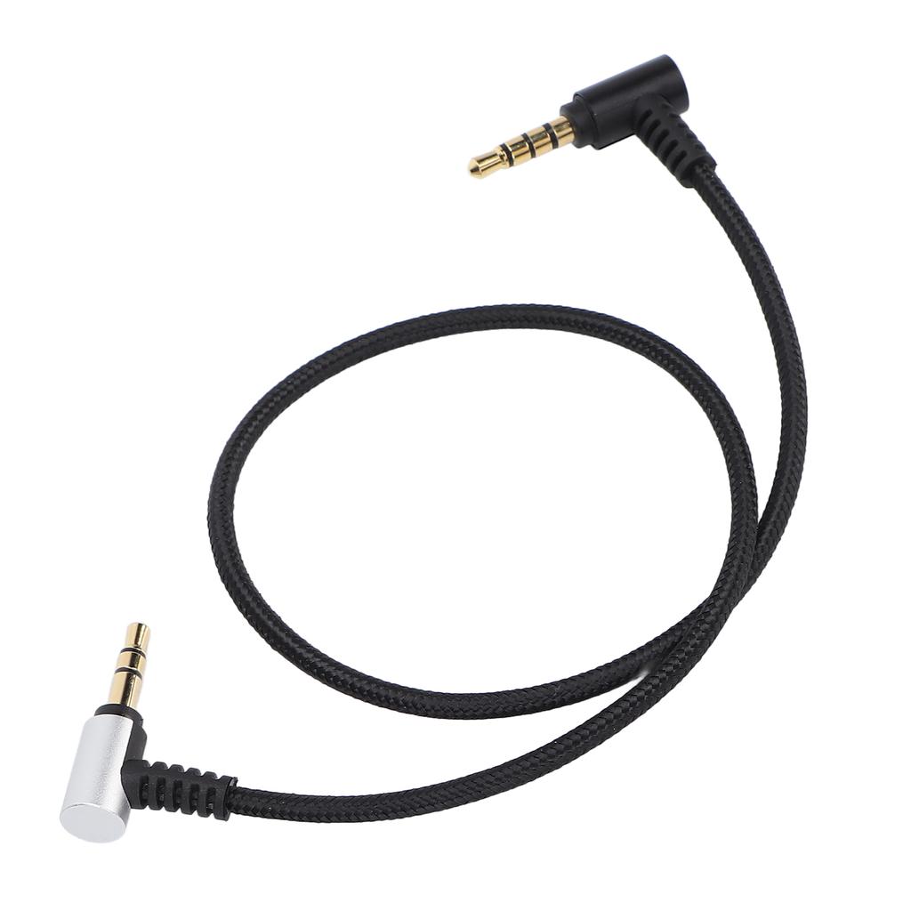 TRS to TRRS Adapter Multifunctional 3.5mm Microphone Cable Compatible for RODE SC7 35cm 13.8in