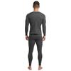 Mens Long Sleeve Round Neck Thermal Underwear Warm Base Layer Soft Breathable Tops Bottom Set Winter Cold Weather Wear