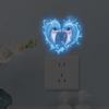 Glow-In-The-Dark Switch Sticker Frog Cat Design Self-Adhesive Removable Pvc Switch Decoration For Home, Bathroom, Bedroom