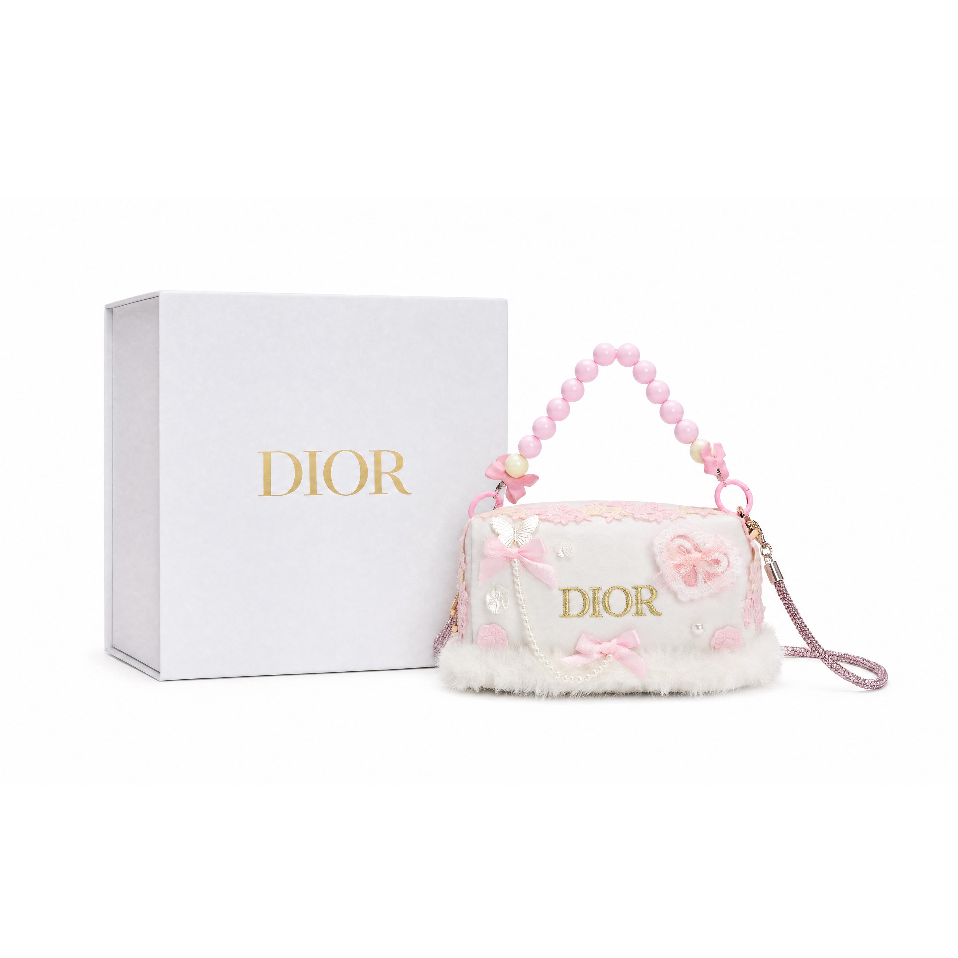 Ручная работа DIY Косметичка-ремейк в стиле Dior Pink
