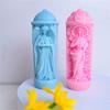 Religion Shape Candle Molds Casting Molds Silicone Mould Ornament Plasters Molds 3D Woman Epoxy Resin Molds