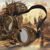 Óculos Steampunk Vintage Óculos de Aviador de Metal Pesado Lentes de Eclipse Capacetes Estilo Gótico para Adultos Cosplay Decorações de Halloween