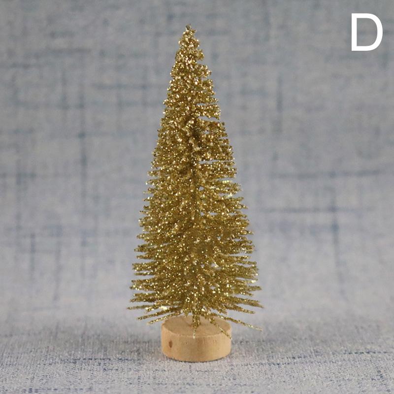 1PC New Year Decor Pine Tree Mini Christmas Tree Artificial Trees Ornaments Party Holiday Supplies