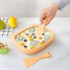 Rolled Ice Cream Maker Cold Sweet Fried Ice Pan DIY Household Frozen Yogurt Maker for Homemade Stir Fry Ice Tray