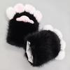 1Pc New Plush Cosplay Cat Paw Glove Thicken Cartoon Cat Claw Squeaking Furry Mittens Props