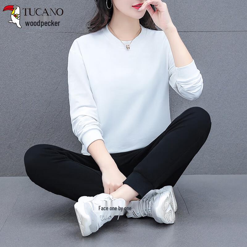 Woodpecker Women's Loose Fit Sweatshirt & Track Pants Set