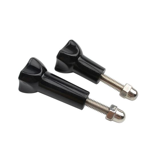 Camera Holder Double Head with Screw Supports 2 Cameras Simultaneously Action Camera Bracket for Gopro Hero 8 7 6 5 4S/ 4 /3+ /3 /2/ 1