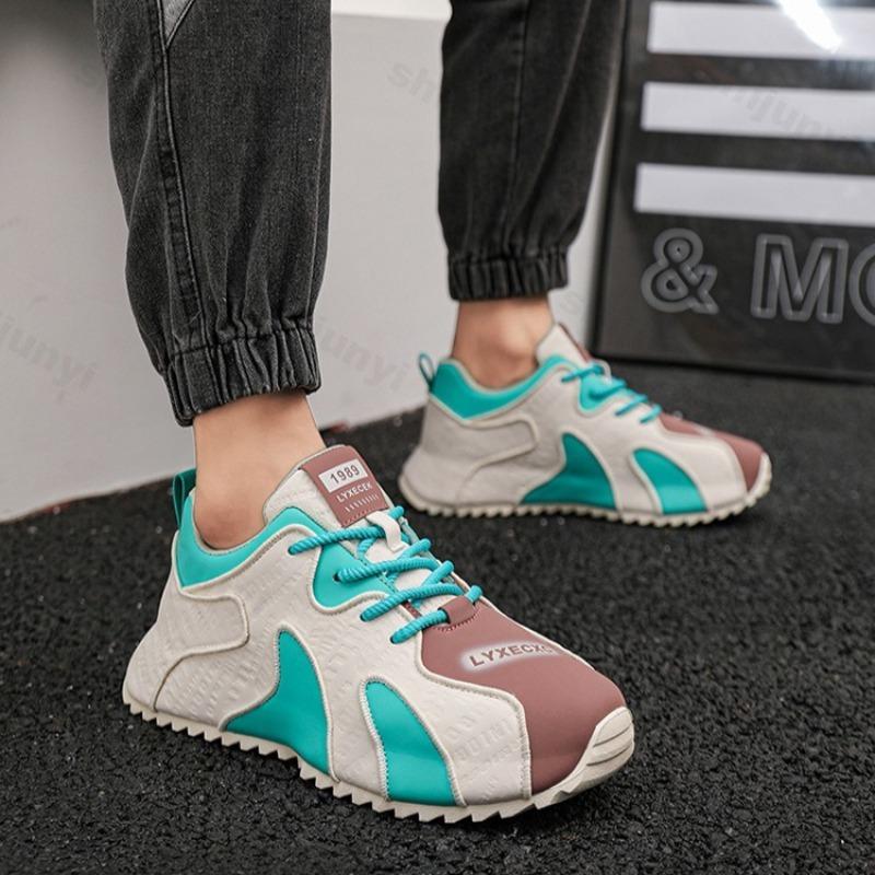 Fashion 2025 Autumn Fashion Trend Casual Low Top Thick Soled Shoes for Men's Comfortable Versatile Non Slip Niche Design Chunky sneakers