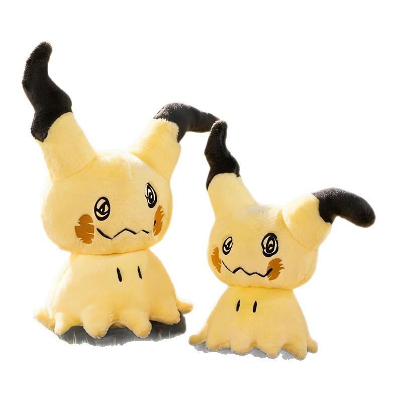 Rabbit Fur Mimikyu Pokémon Plush Dolls: Cute Cartoon Figurines