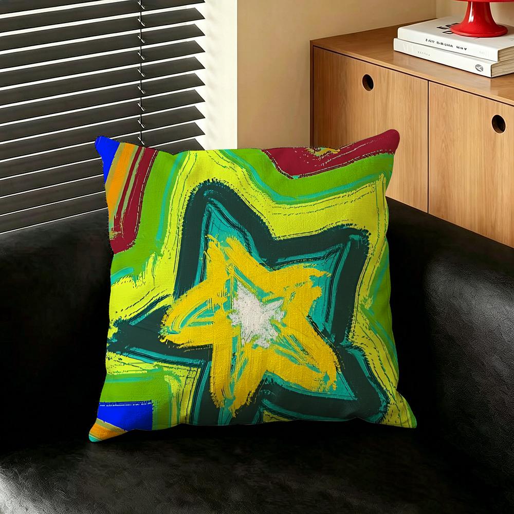Art OOriginal color ggraffiti Cushion Cover Creative pillowcases for interior decoration office living room home Car hot