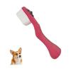 Dog Toy Chewing [Funny Toothbrush Type] Natural Latex Soft Sound Dog Toy for Teeth Grinding Training Lack of Exercise Stress Relief Indoor Dogs Small