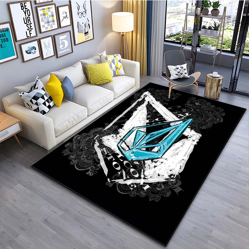 Extreme Sport V-V0lcom Pattern Floor Mat Rug 15 Size Living Room Bedroom Bedside Bathroom Floor Mat Area Rug Club Outdoor Rugs