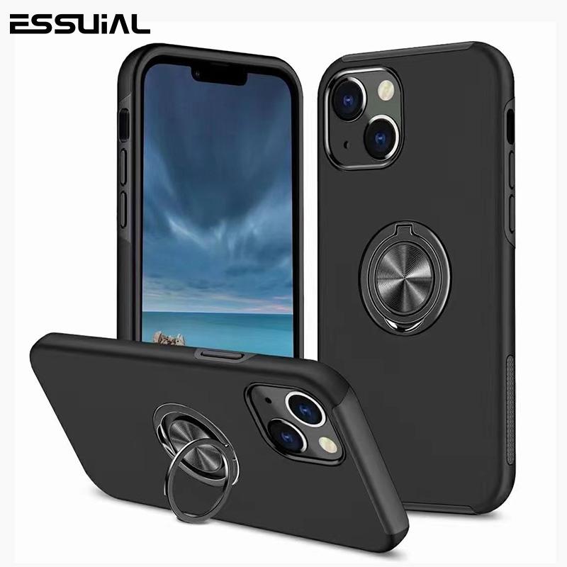 

Противоударный чехол для iPhone 13 12 11 Pro XS Max X XR, магнитный чехол с кольцом-держателем для iPhone 7 8 6 6s Plus SE 2020, защитный бампер