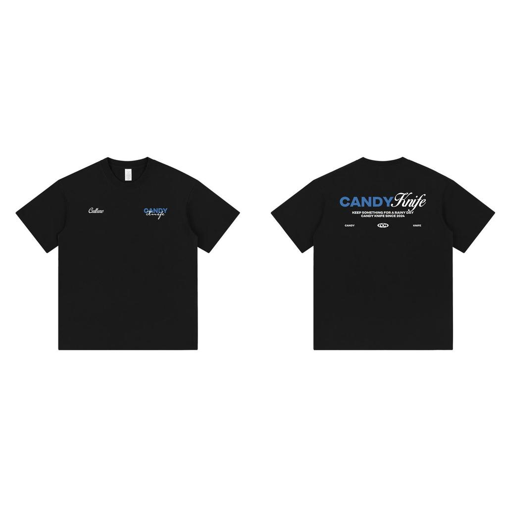 Color-Block Japanese Streetwear Loose Fit Cotton Couple T-Shirt