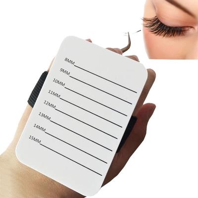 1Set Acrylic Lash Pallet Eyelash Extension Individual Lashes Tile Palette with Belt Volume Eyelashes