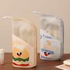 Polyester Folding Makeup Bag Waterproof Folding Design Stand Cosmetic Bag Portable Make Up Organizer Daily Makeup Organizer