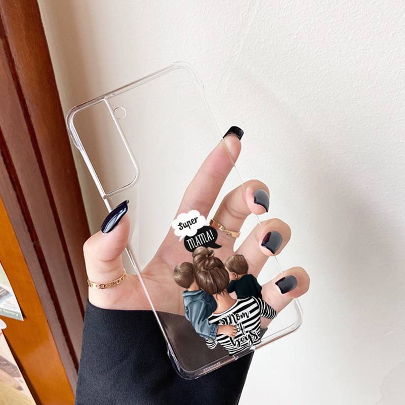 FHNBLJ Etui na telefon dla niemowlaka, mamy, dziewczynki dla Samsunga A 10 20 30 50s 70 51 52 71 4g 12 31 21 31 S 20 21 plus Ultra