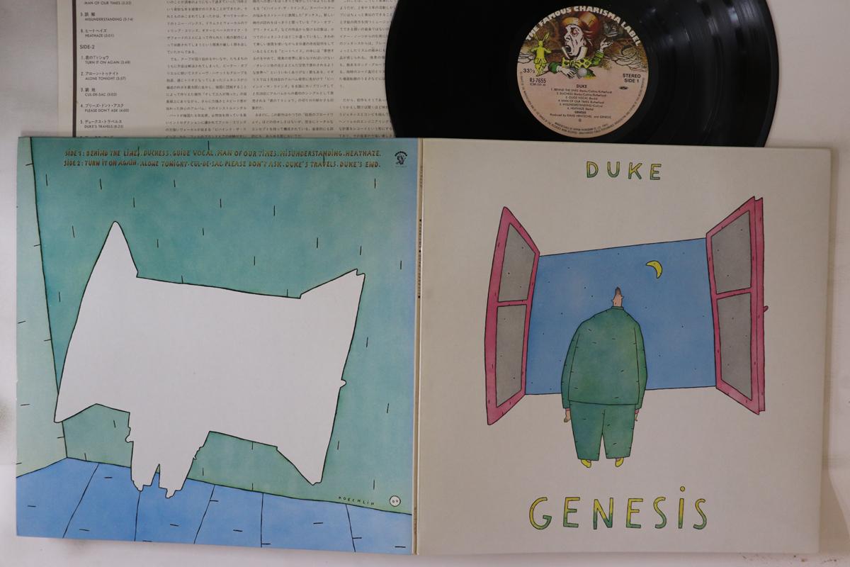 

LP Пластинка GENESIS - Duke RJ7655 CHARISMA 1980 Япония Рок