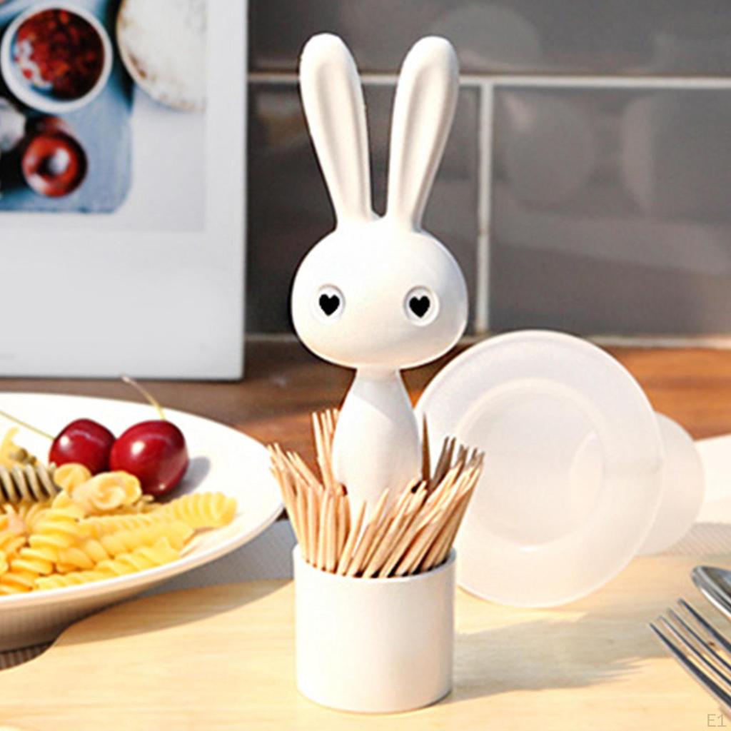 Adorable Toothpick Holder, Whimsical Plastic Storage Solution for Dining