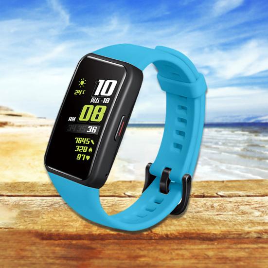 Silicone Replacement Wrist Strap Wristband for HUAWEI Honor Band 6 Smart Watch