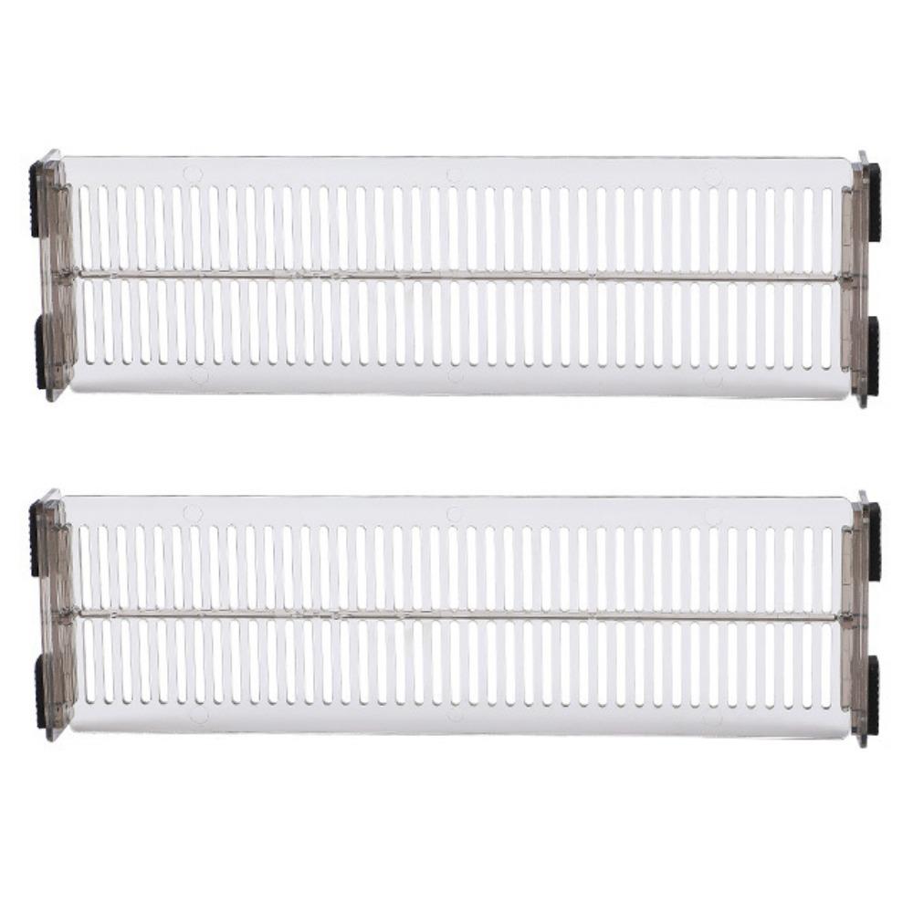 2/4/6Pcs Creative Expandable Drawer Dividers 10.8-20inch Drawer Divider Organizers Kitchen Utensils 2Pcs