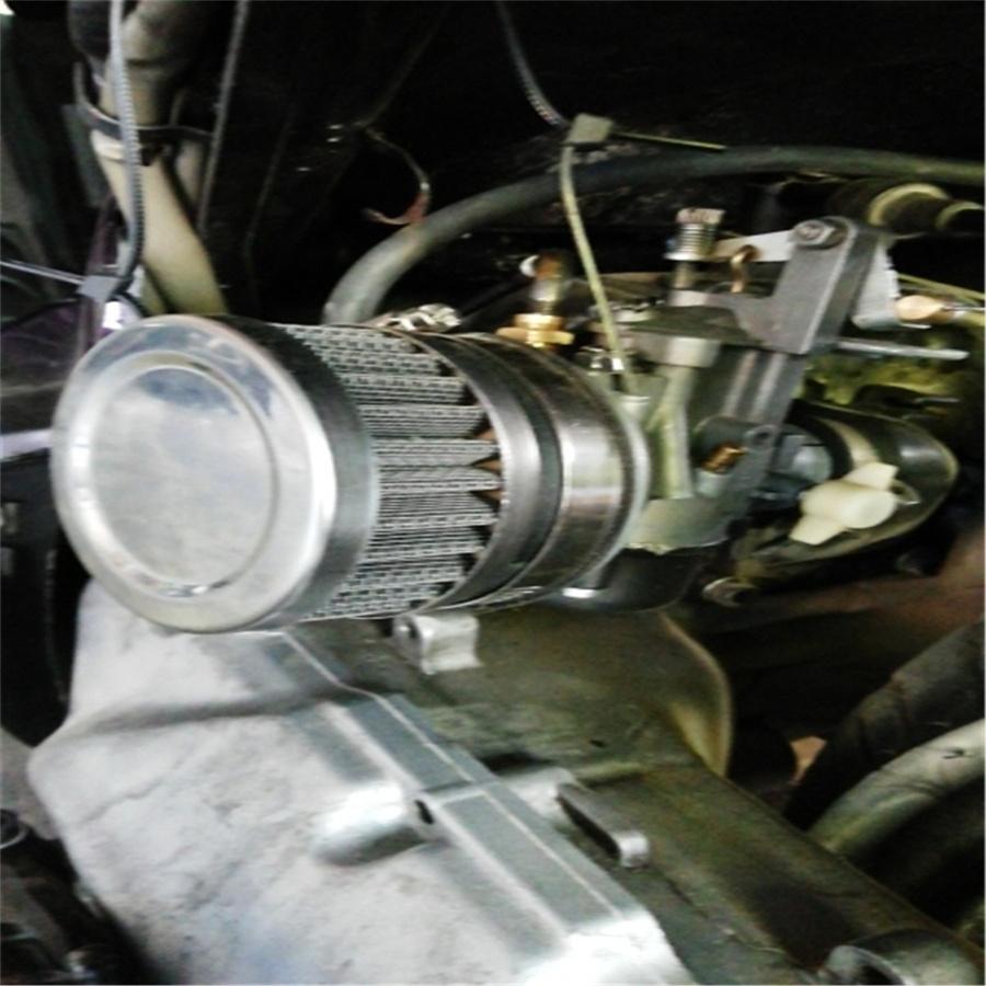 Motorcycle Scooter Air Filter 48mm-52mm Cleaner For Honda Yamaha SR400 Kawasaki